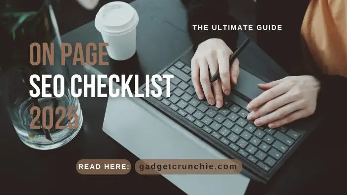 On Page SEO Checklist